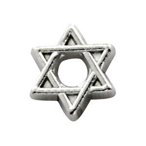 Jewish Star of David Floating Charm